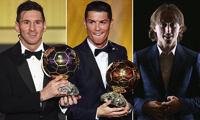 Modric Layak Raih Ballon d`Or setelah Dominasi Messi dan Ronaldo sejak 2008